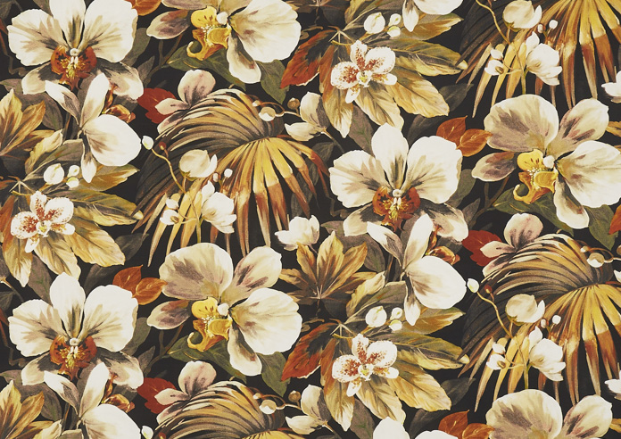 Moorea, Papaya - Fabric Only - Image 3